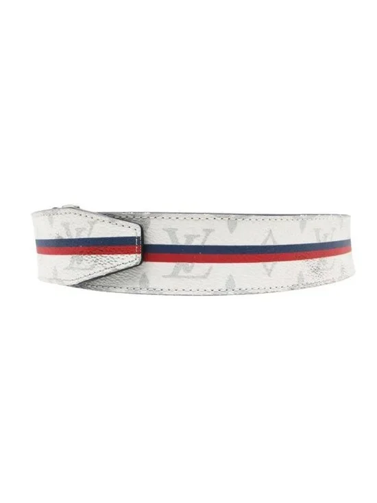 Louis Vuitton Belt Ceintur Monogram White - Picture 2 of 10